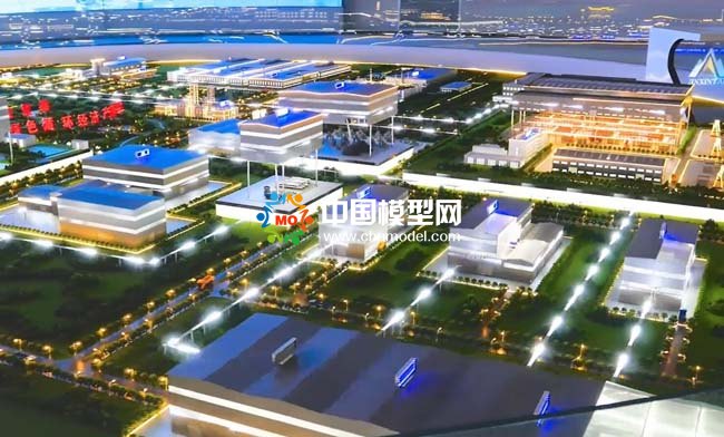 绿色矿业沙盘模型