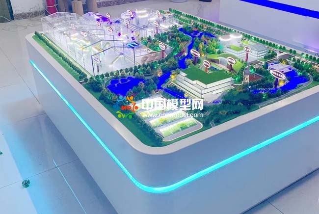 环境修复沙盘模型