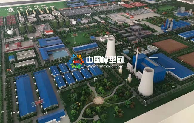现代农业园沙盘模型