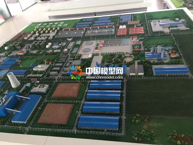 现代农业园沙盘模型