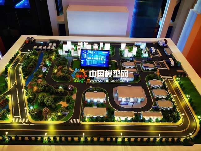 华为智能化物流沙盘模型