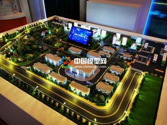 华为智能化物流沙盘模型