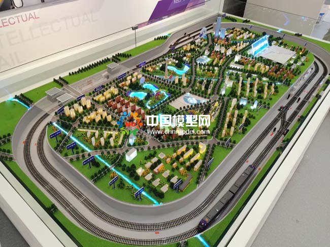智慧轨道交通沙盘模型