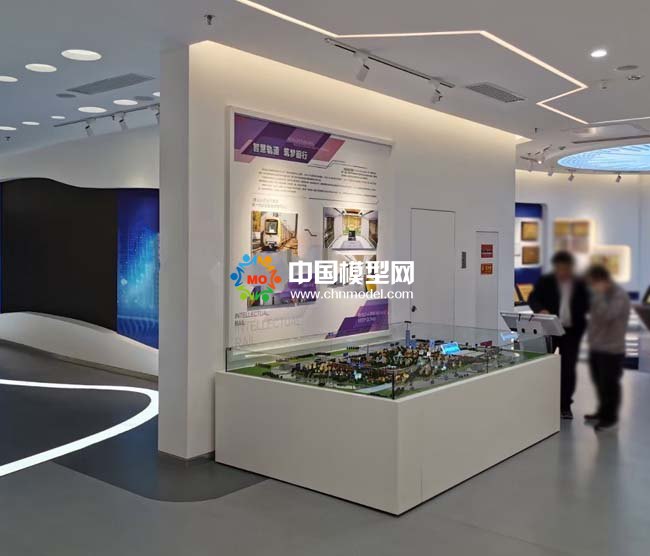 智慧轨道交通沙盘模型