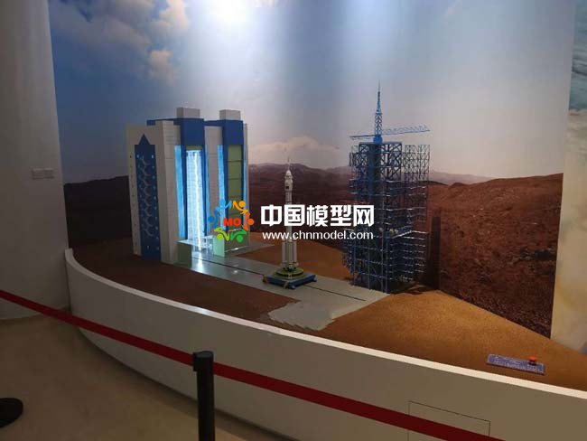 航天发射场沙盘模型