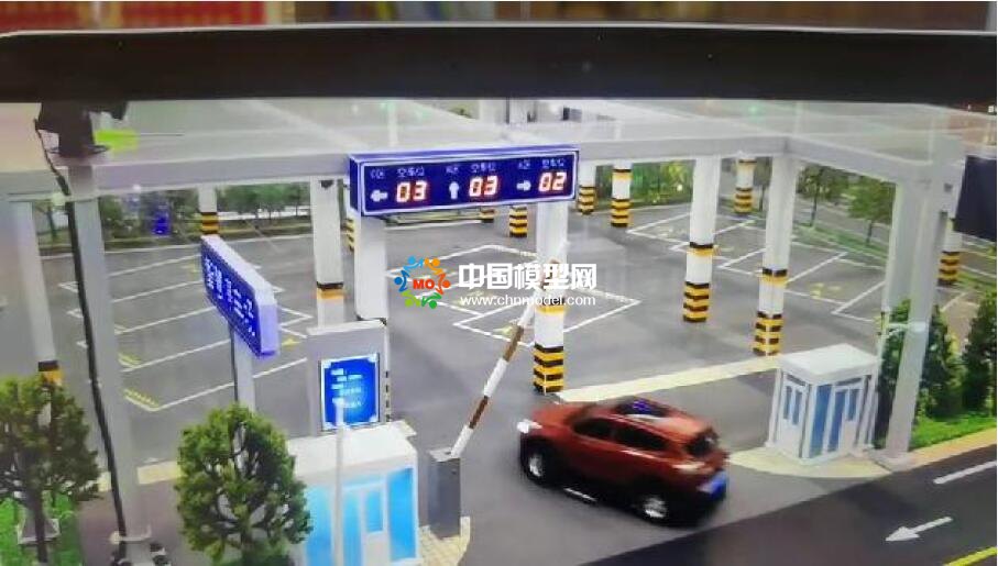 智慧停车沙盘模型主要实现功能分析
