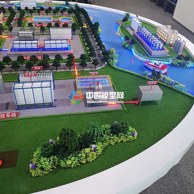 超滤零排放污水回用系统沙盘模型
