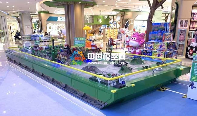 亲子游戏沙盘模型