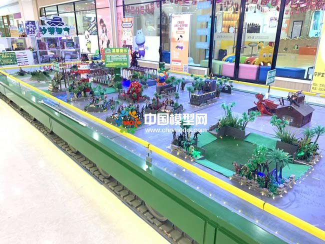 亲子游戏沙盘模型