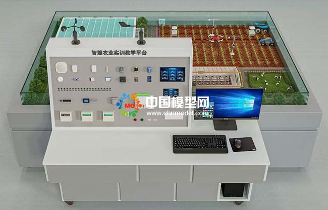 智慧农业教学实验平台沙盘模型效果图