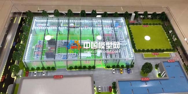 新型水厂设备沙盘模型