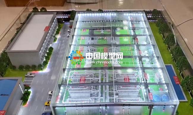 新型水厂设备沙盘模型