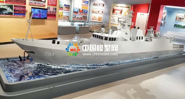 遂宁舰模型