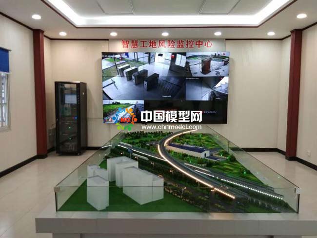宁波轨道交通4号线沙盘模型