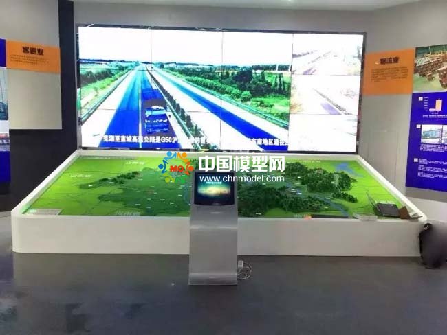 数字化交通沙盘模型展示
