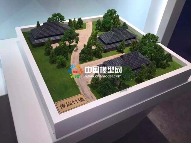 傣族竹楼模型