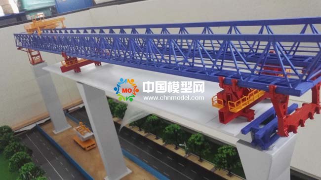 节段拼装架桥机模型