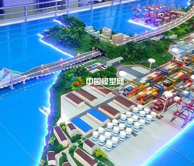 舟山岛沙盘模型
