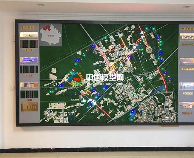 中铁一局项目沙盘模型 