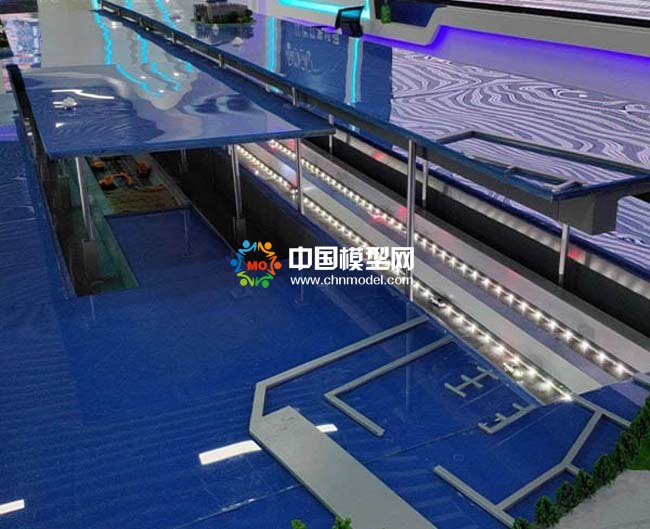 太湖隧道施工沙盘模型