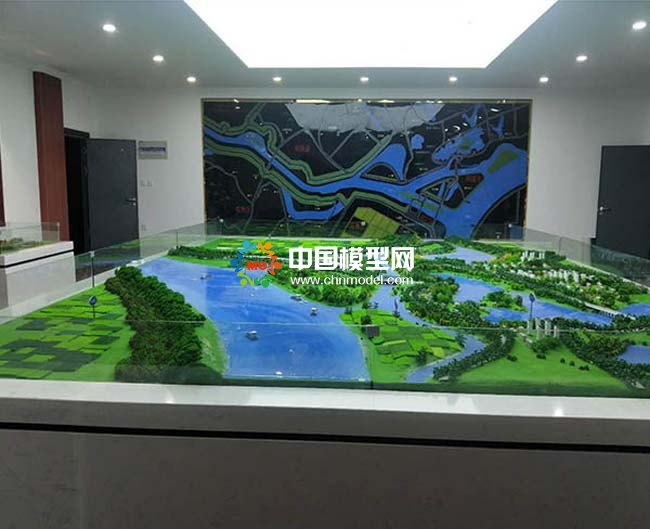引江济淮项目沙盘模型