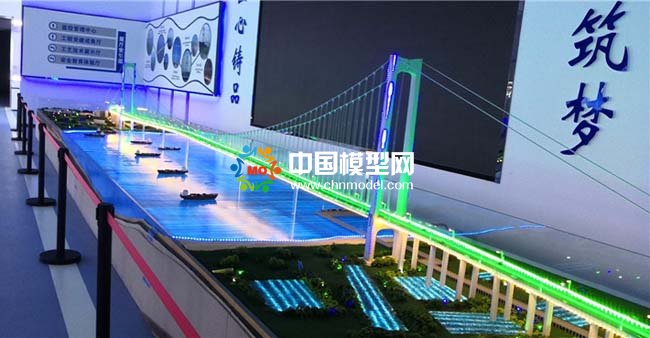 龙潭长江大桥模型