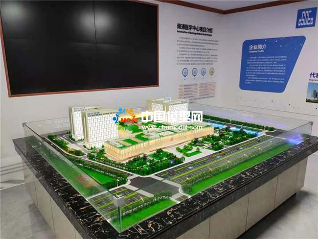 南通医学院沙盘模型