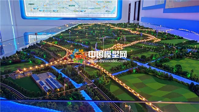 通锡高速公路沙盘模型