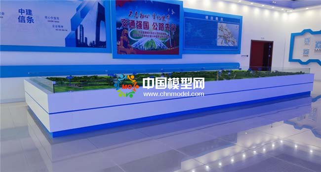 通锡高速公路沙盘模型