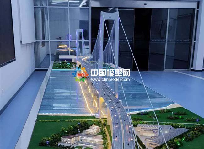 龙潭长江大桥模型