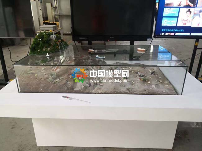 山洪泥石流防灾预警沙盘模型