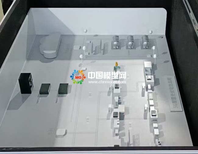 5G智慧光伏电池车间沙盘模型