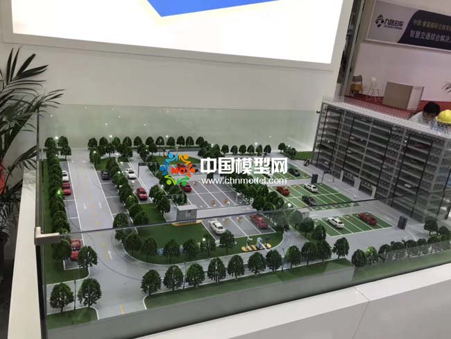 DDA无线网络技术智慧停车系统沙盘模型