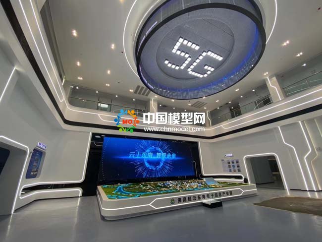 电子信息产业园沙盘模型