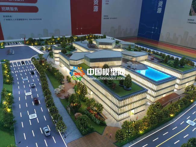 金融招商投资沙盘模型
