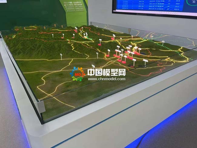 产业链数字化沙盘模型