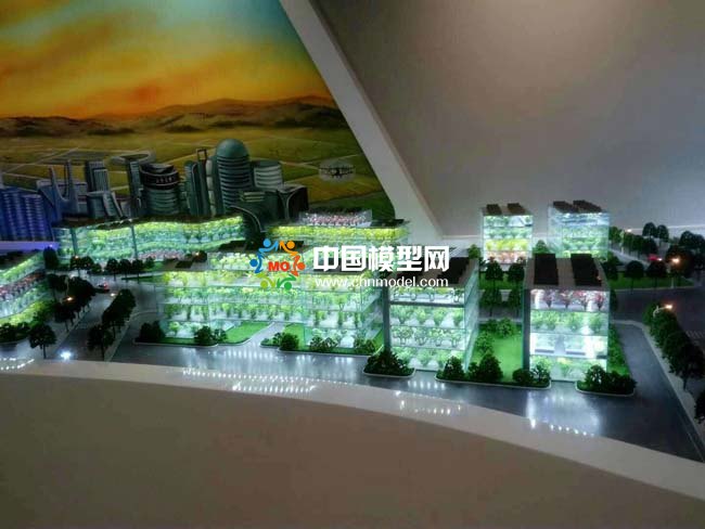 智能立体养殖沙盘模型