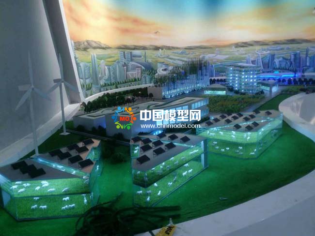 智能立体养殖沙盘模型