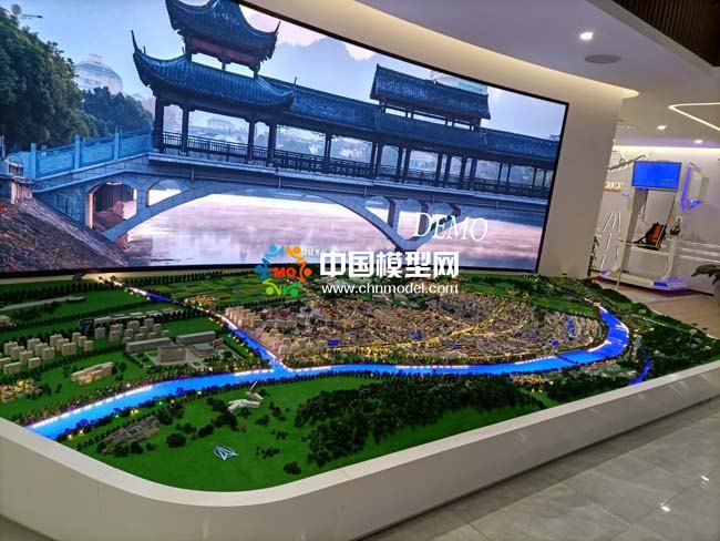 寿昌古镇沙盘模型