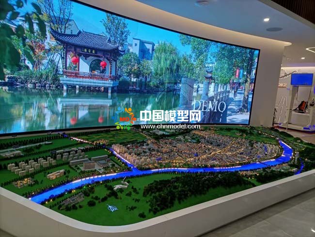 寿昌古镇沙盘模型