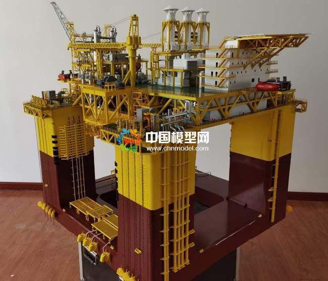 海上作业平台模型