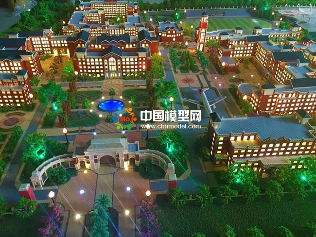 航空学院沙盘模型
