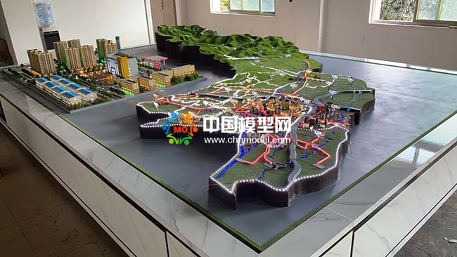 天然气管道沙盘模型