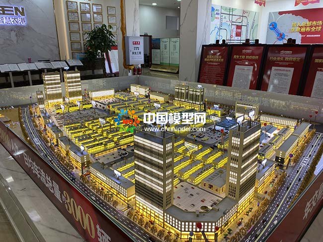 农产品批发市场沙盘模型