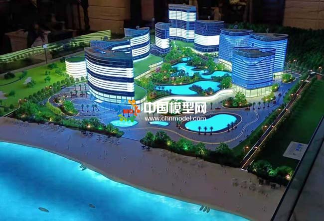 七星海智慧酒店沙盘模型