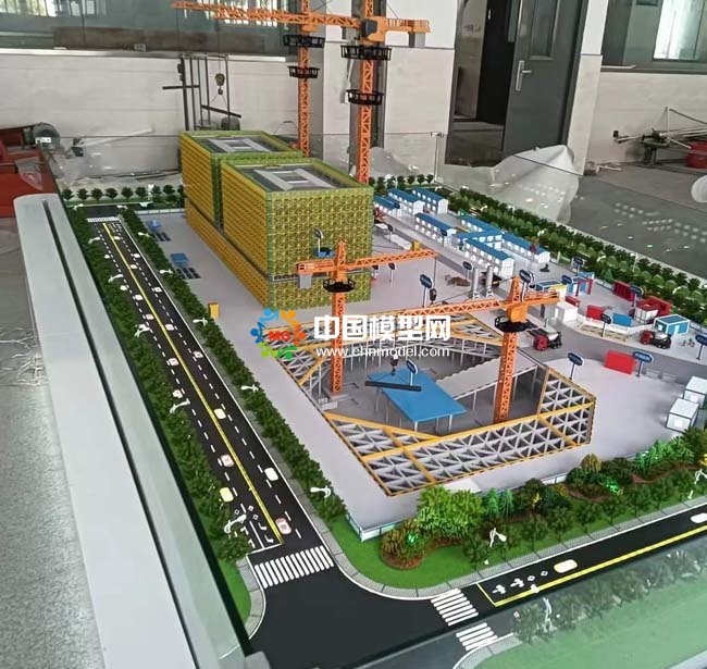 建筑工地视频监控系统沙盘模型