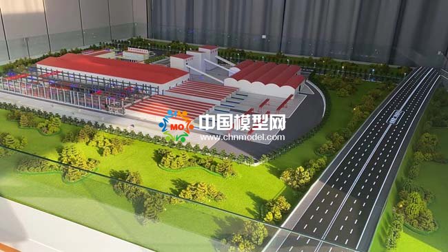 梁场沙盘模型