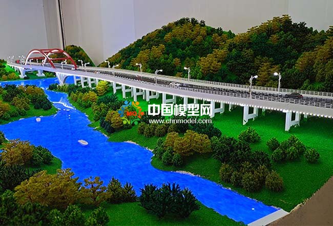 智慧高速公路沙盘模型