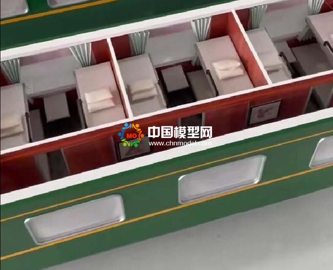 绿皮火车模型
