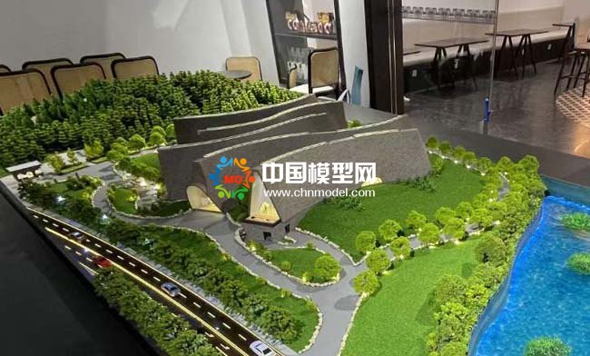 咖啡博物馆建筑模型